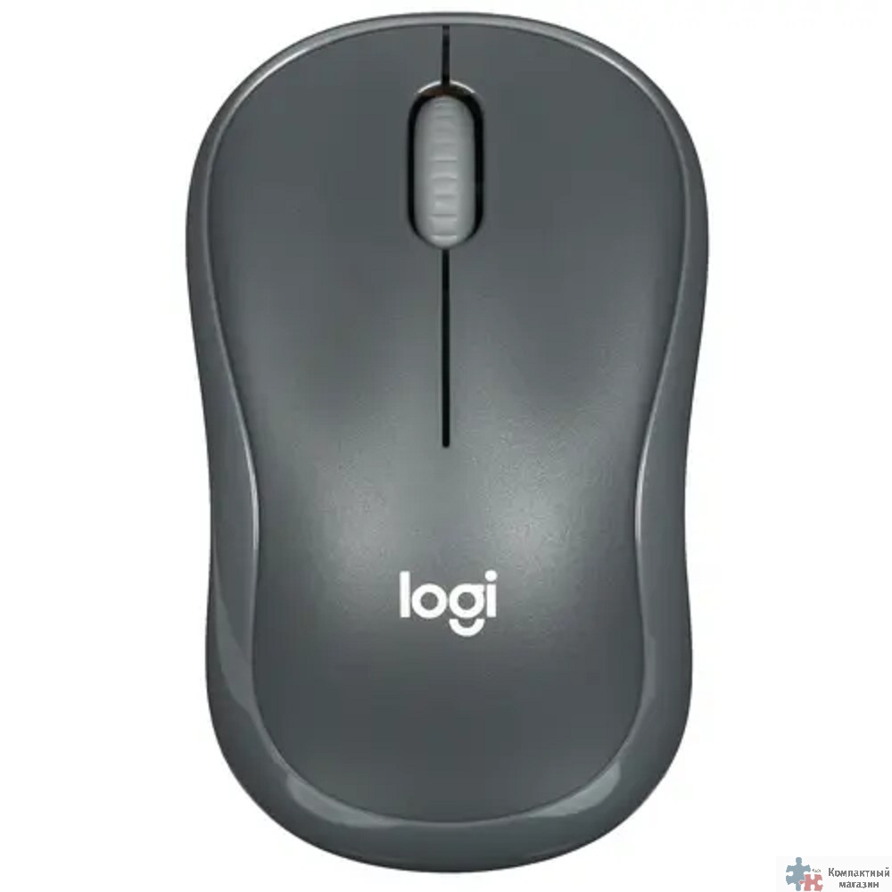 910-002252  Logitech Wireless Mouse M185 dark grey USB