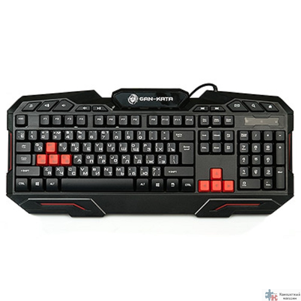 Dialog Gan-Kata Клавиатура игровая  KGK-11U Black USB