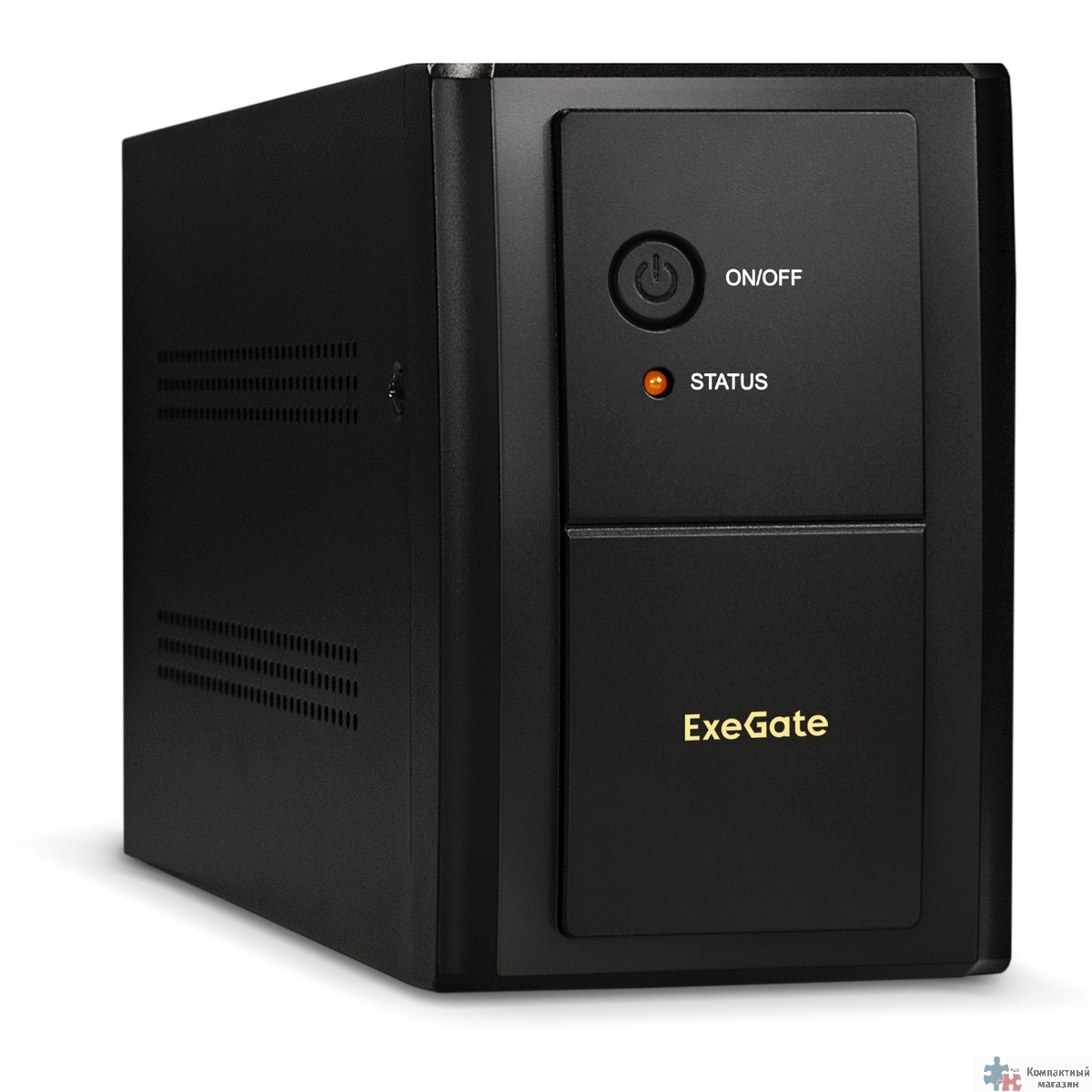Exegate EP285483RUS ИБП ExeGate SpecialPro UNB-1000.LED.AVR.EURO.RJ <1000VA/650W, LED, AVR, 4 евророзетки, RJ45/11, Black>