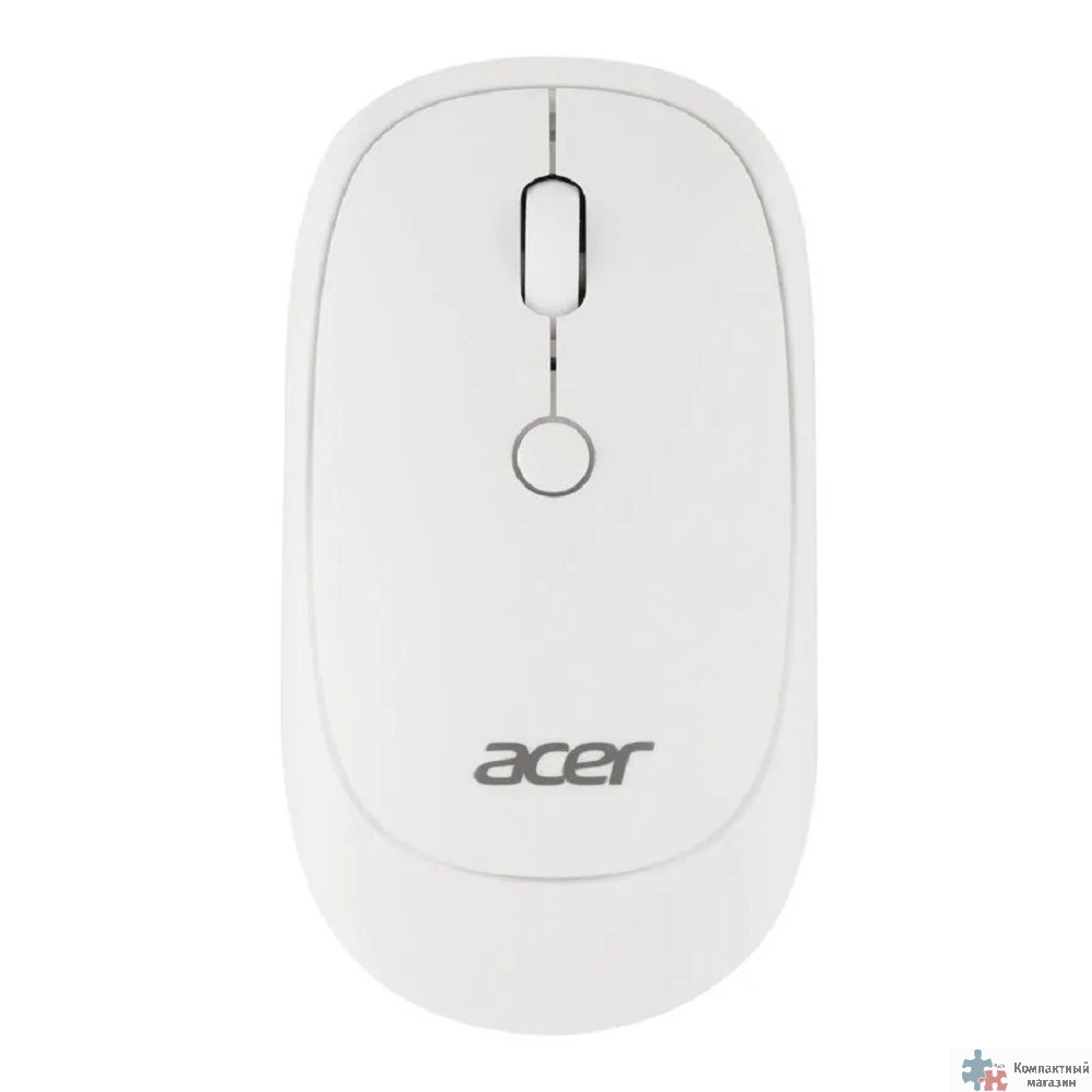 Acer OMR138 [ZL.MCEEE.01L] белый оптическая (1600dpi) беспроводная USB (3but)