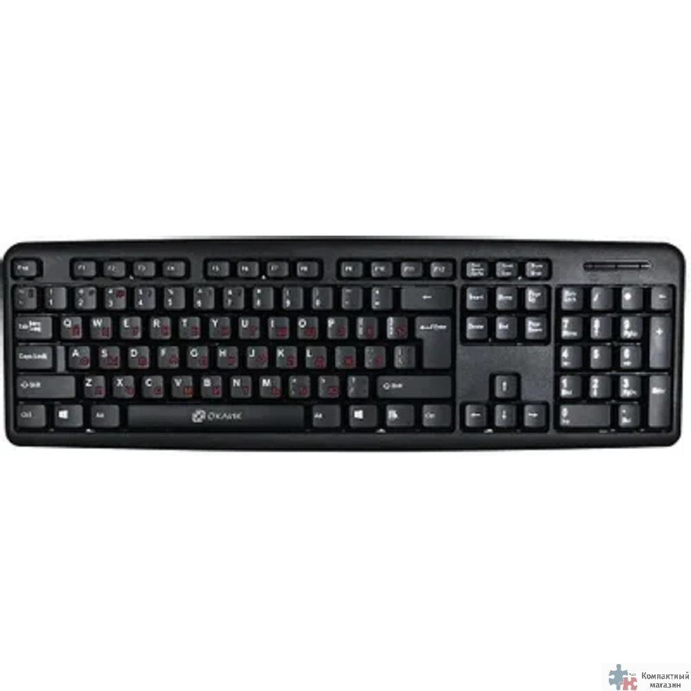 Клавиатура Oklick 90MV2 черный USB 