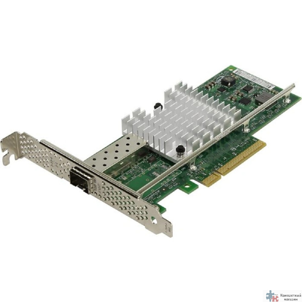 INTEL E10G41BTDAG1P5 Сетевая карта X520-DA1, 1Ports (901226/980139) (900139-1ПОРТ)