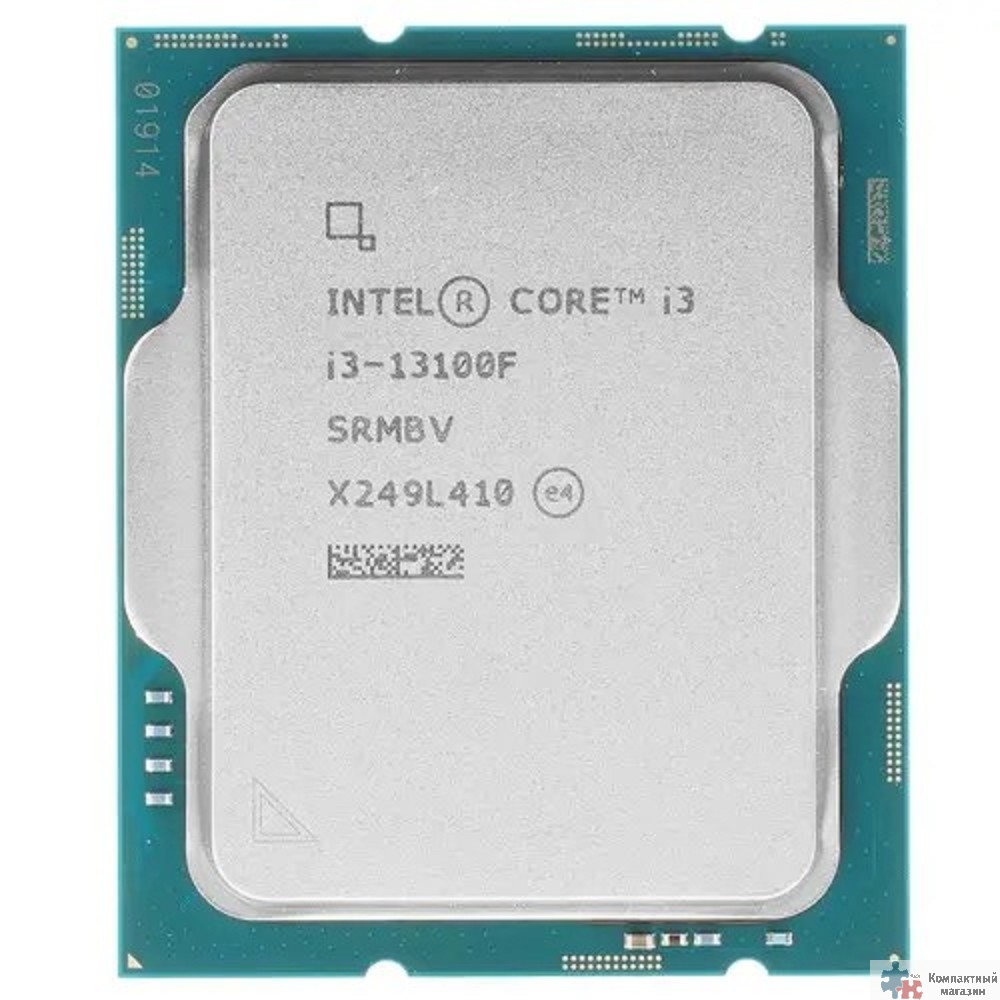 Товар с витрины. Протестирован. CPU Intel Core i3-13100F Raptor Lake OEM {3.4GHz, 12MB, LGA1700}