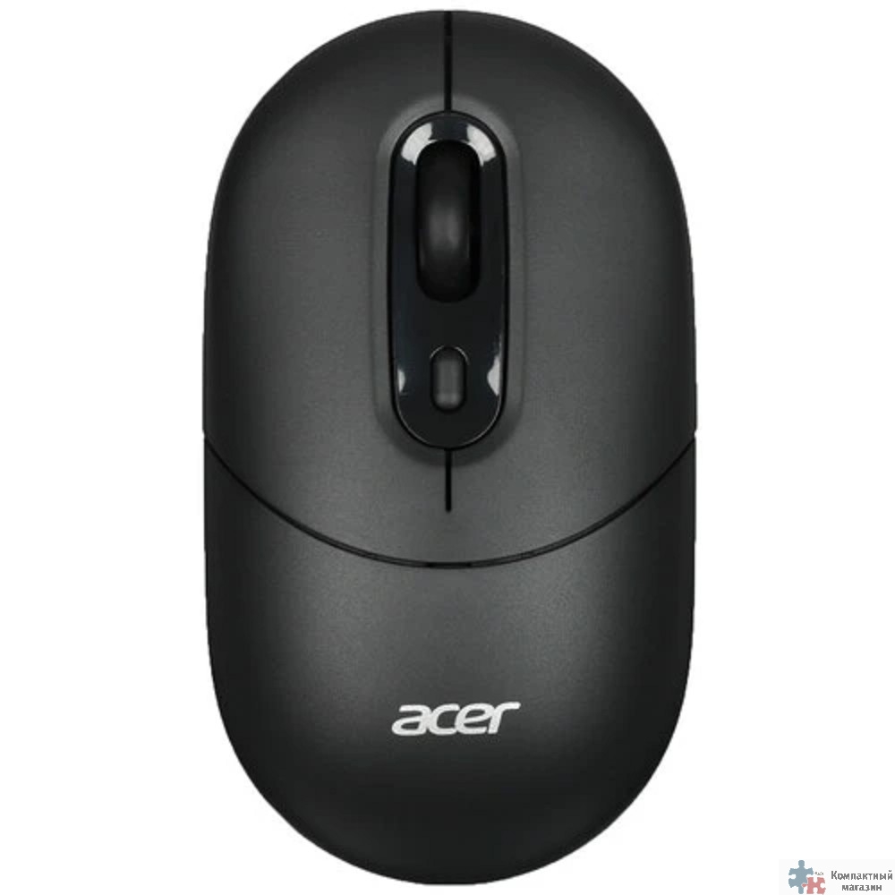 Acer OMR301 [ZL.MCECC.01T] черный оптическая (1600dpi) беспроводная BT/Radio USB (4but)