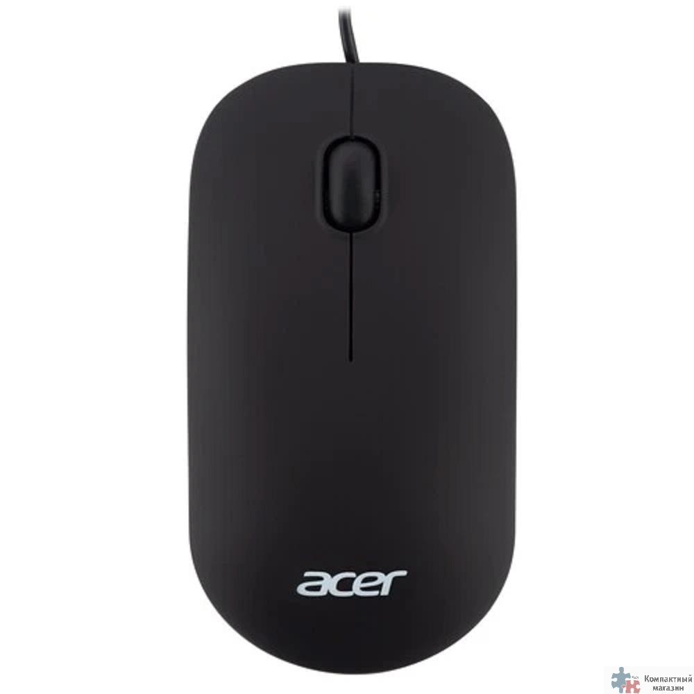 Acer OMW122 [ZL.MCEEE.00V] черный оптическая (1200dpi) USB (3but)