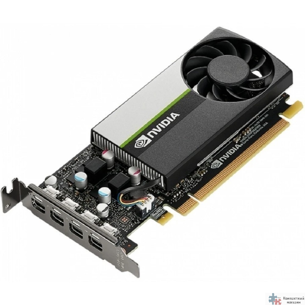 NVIDIA T1000 4Gb RTL (ATX+LP Bracket) 900-5G172-2550-000