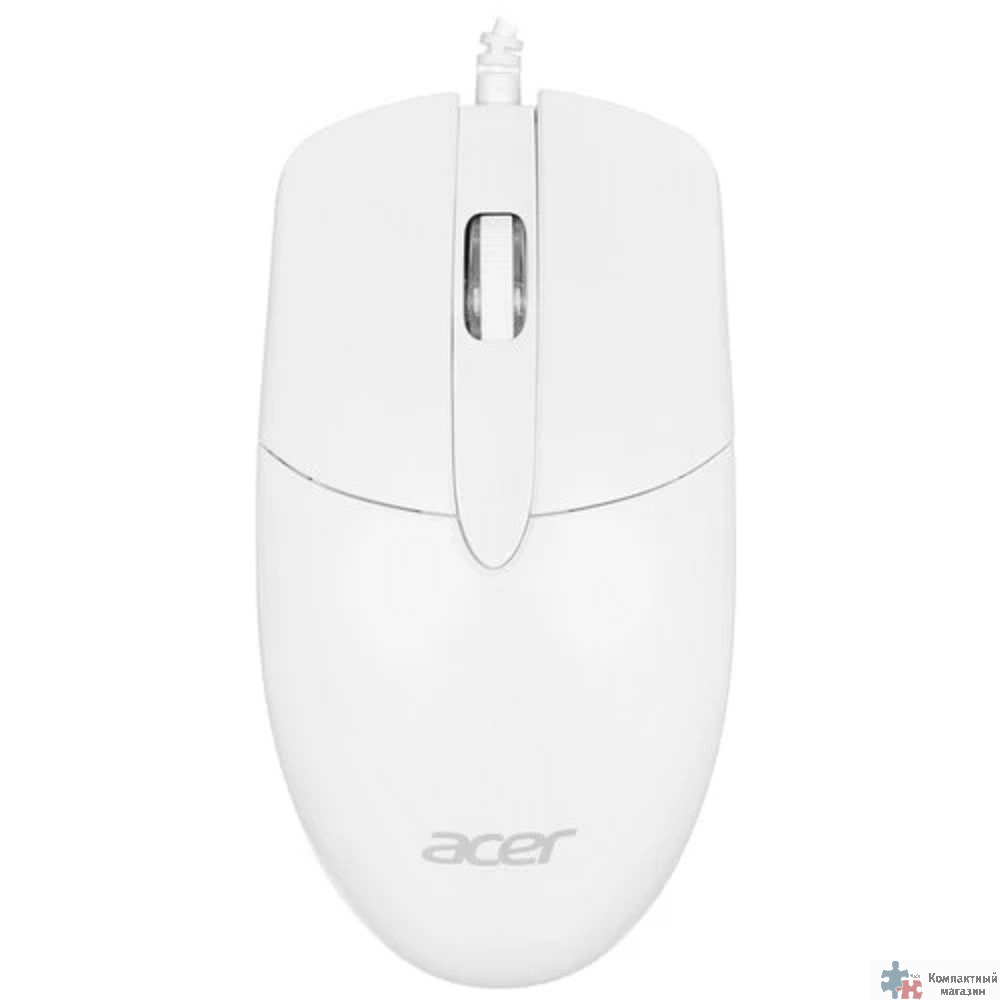 Acer OMW300 [ZL.MCECC.01V] white (1200dpi) USB (3but) 