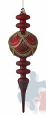 Капля 32*9 см красная