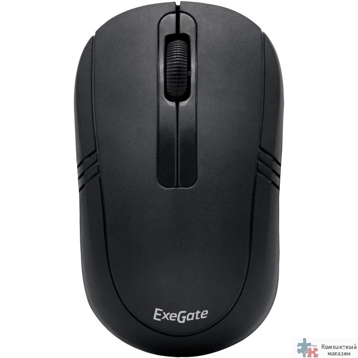 Exegate EX269649RUS Беспроводная мышь Exegate SR-9021 <black, optical, 3btn/scroll, 1000dpi, USB> Color box