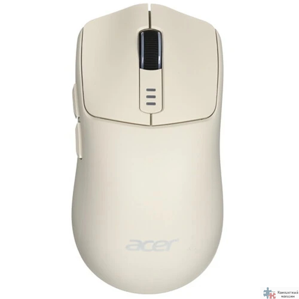 Acer OMR312 [ZL.MCECC.037] бежевая оптическая 3200dpi cordless BT/Radio USB 