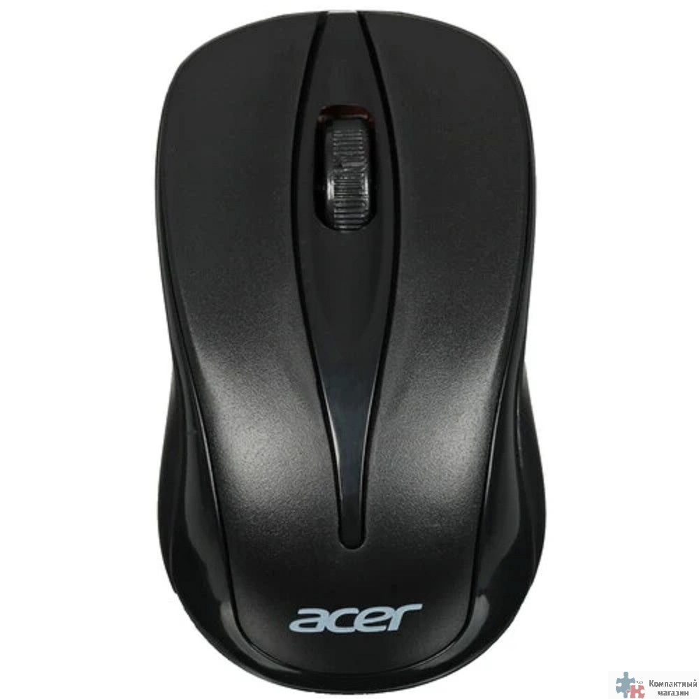 Acer OMR131 [ZL.MCEEE.01E] черный оптическая мышь (1000dpi) беспроводная USB для ноутбука (2but)