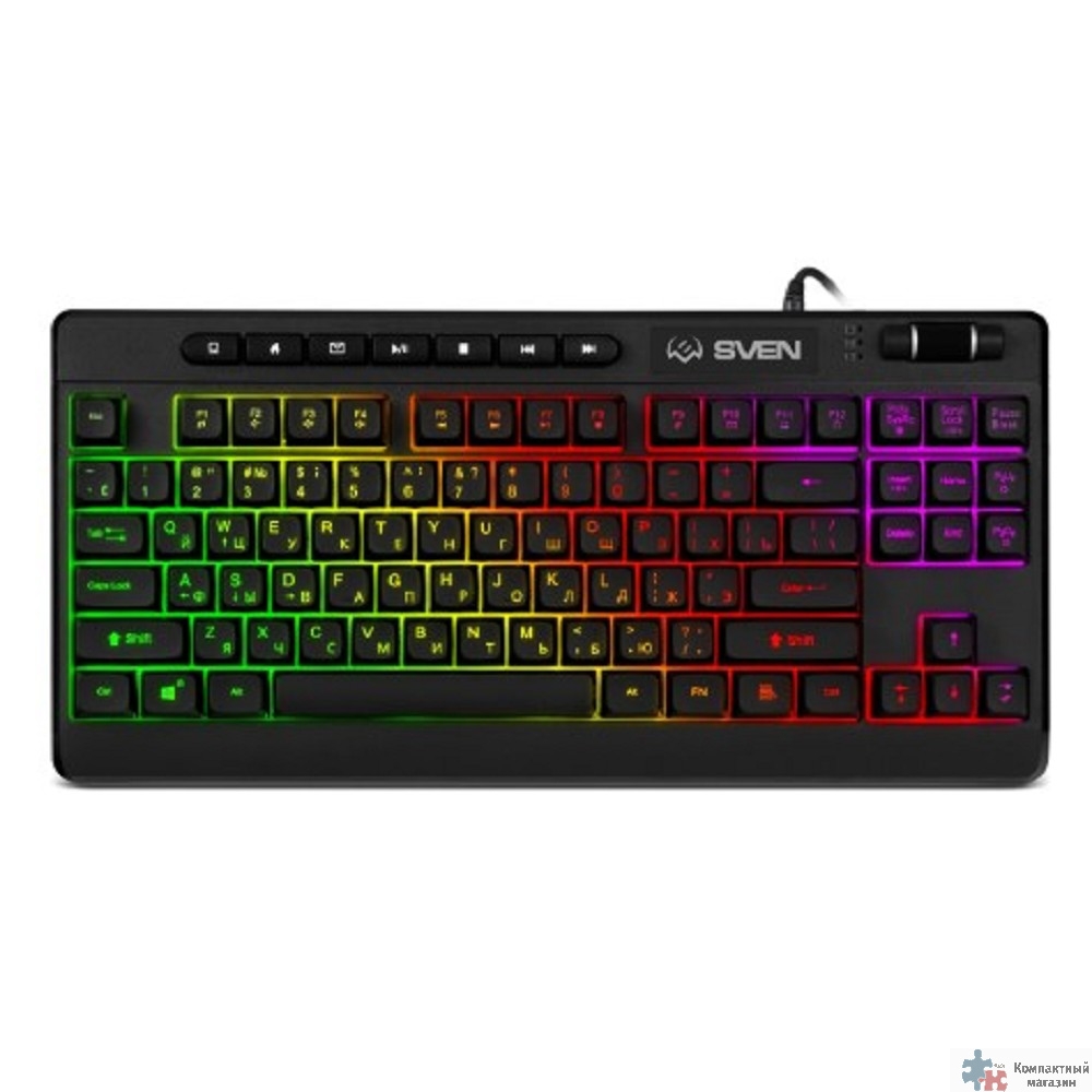 Клавиатура Sven KB-G8200 игровая (95кл, ПО, RGB-подсветка)