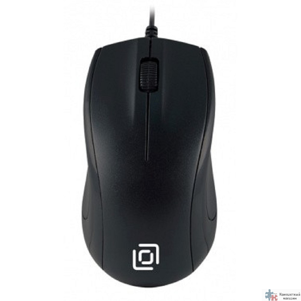 Oklick 185V2 черный оптическая (1000/1200dpi) USB (3but) [1185962]