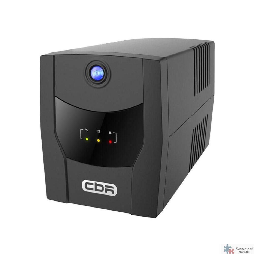 ИБП CBR QUANTUM QTM-1500С [Line Interactive 1500 VA / 900 W, 6 x 13, HID-USB, RJ45] (QTM-1500T-6I-LCUC)