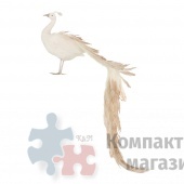 Павлин с хвостом 126*26*43 см золото