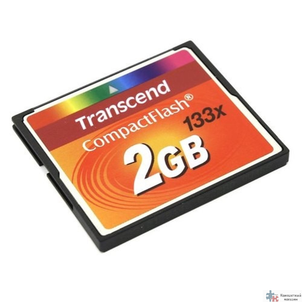 Compact Flash 2Gb Transcend (TS2GCF133) 133-x