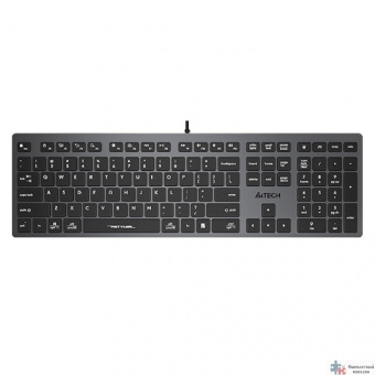 Клавиатура A4Tech Fstyler FX50 серый USB slim Multimedia (FX50 GREY) [FX50 GREY]