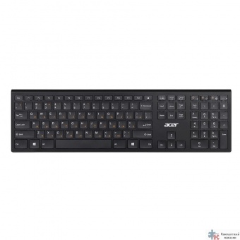 Acer OKR020 [ZL.KBDEE.004] wireless keyboard USB slim Multimedia black  Клавиатура беспроводная