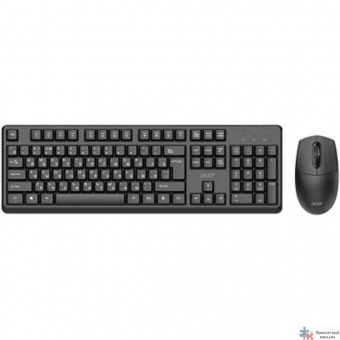 Acer OCC501 [ZL.ACC11.00H] Комплект (клавиатура + мышь)  клав:черный мышь:черный USB Multimedia 