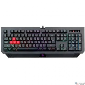 Клавиатура A4Tech Bloody B120N черный USB Multimedia for gamer LED (B120N)